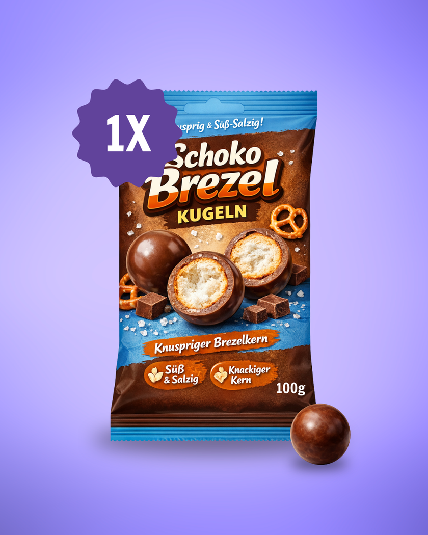 Schoko Brezel Kugeln