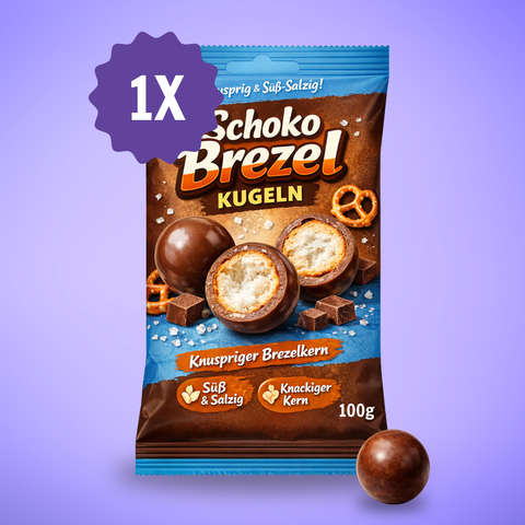 Schoko Brezel Kugeln